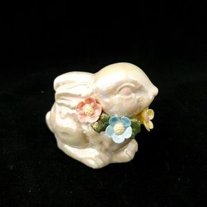 Vintage Enesco 1988Iridescent Bunny